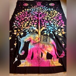 Cynthia Rowley Cotton Handcrafted Tapestry
Elephant